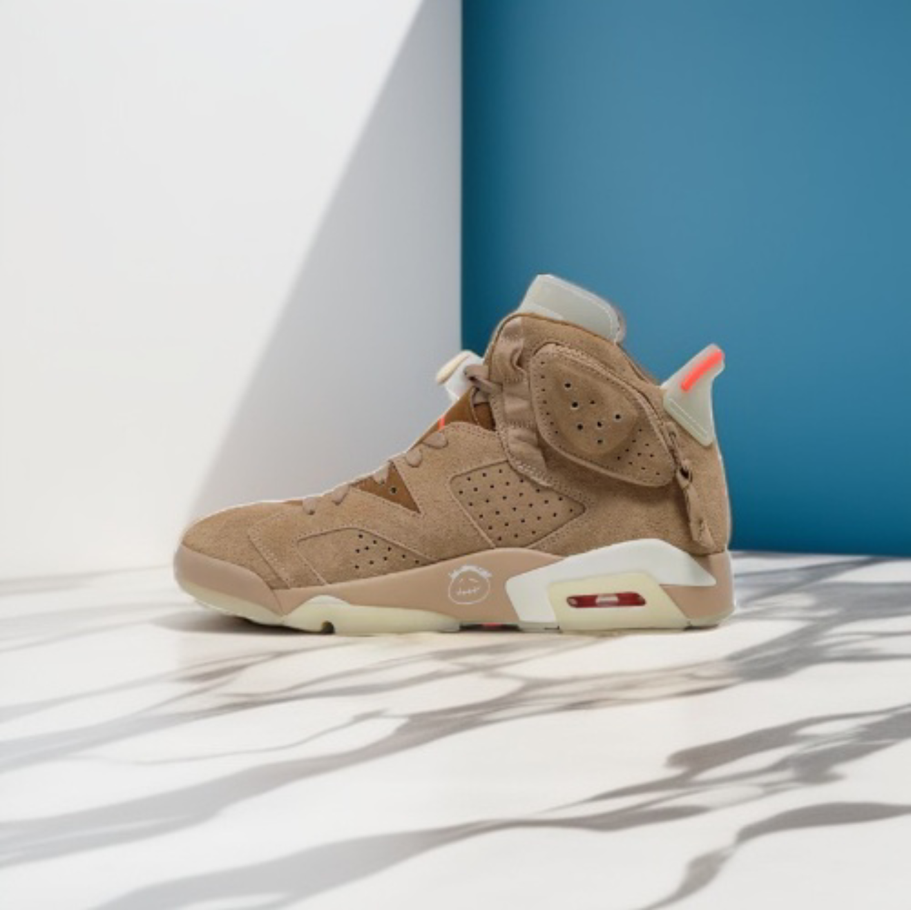 Jordan 6 Retro ‘Travis Scott British Khaki’